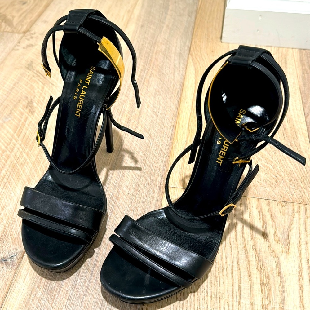 Saint Laurent stilettos sandals 8.5 - Picture 6 of 7